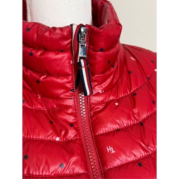 Tommy Hilfiger Red Star Puffer Vest Small - Picture 4 of 8